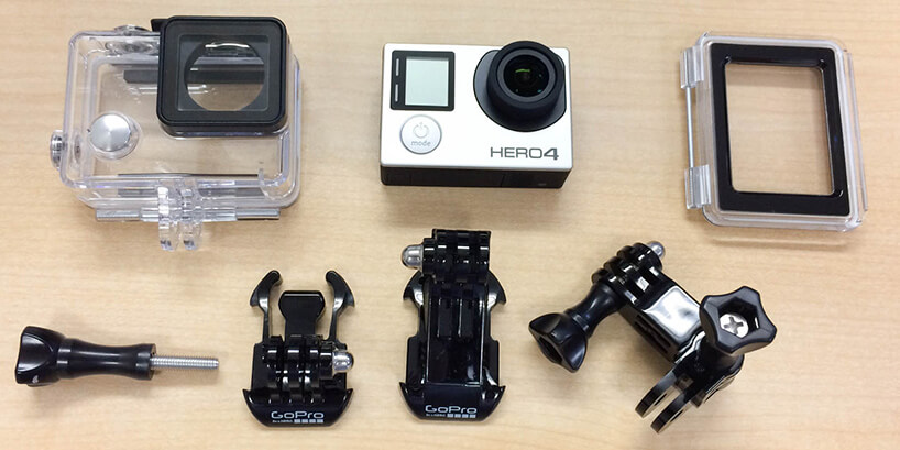 [Go pro] HERO4 BLACK 付属品あり