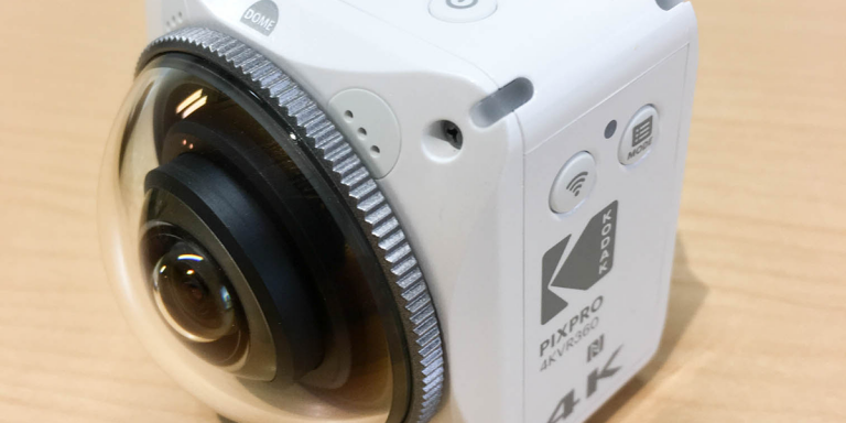 Kodak製全天球カメラPIXPRO 4KVR360を解説&レビューします! Kodak製全天球カメラPIXPRO 4KVR360を解説&レビューします!