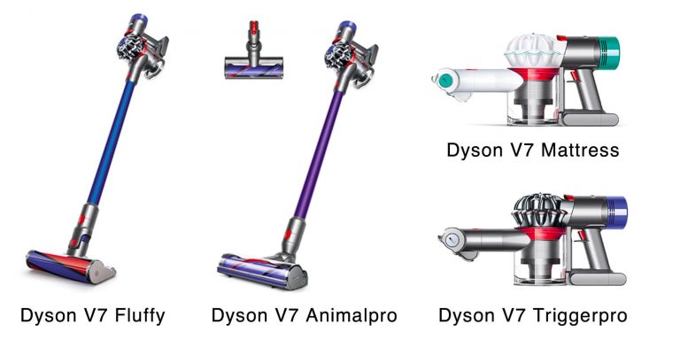 Dysonコードレス掃除機 V7シリーズを徹底解説!旧V8、V6シリーズとの違いを検証します Dysonコードレス掃除機 V7シリーズを徹底解説!旧V8、V6シリーズとの違いを検証します