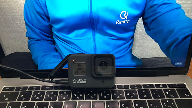 Gopro Hero8 Blackをmacのwebカメラに設定する方法 Zoomやskype Google Meetでも活躍 Rentio Press レンティオプレス