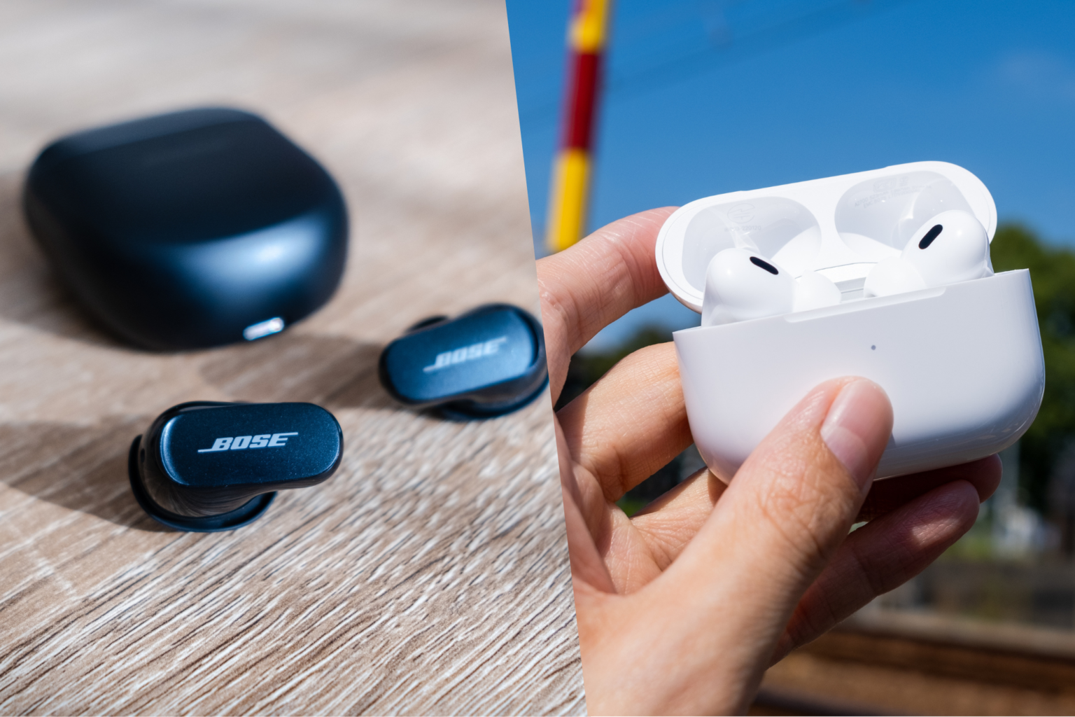 Bose Quietcomfort Earbuds Vs Airpods Pro AirPods Pro(第2世代) vs Bose QuietComfort Earbuds II！ノイキャン最強2機種を徹底比較