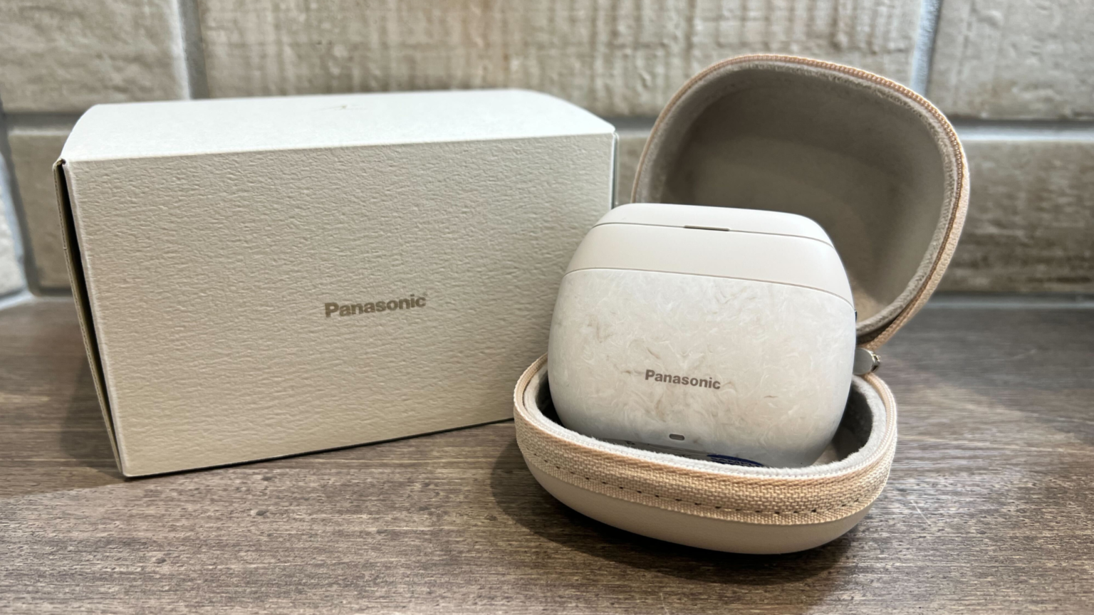 パナソニックラムダッシュパームイン マーブルホワイト 新品未使用  