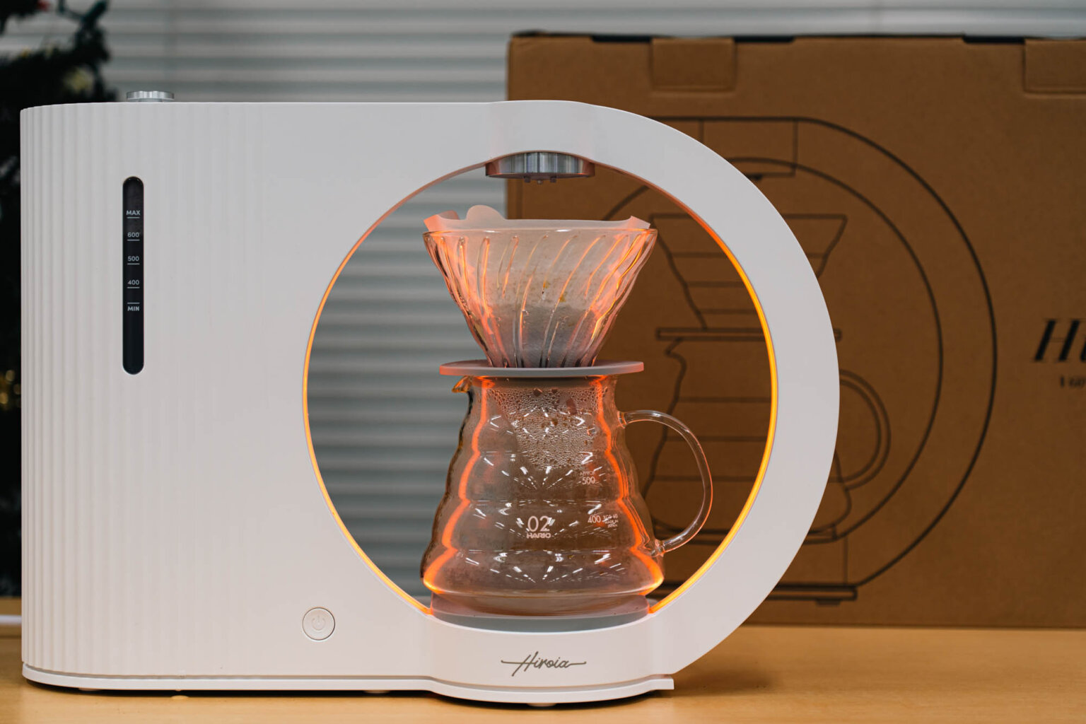HARIO(ハリオ)の「Hikaru V60 Smart Brewer」をレビュー！ペーパードリップを楽しめるコーヒーメーカーです
