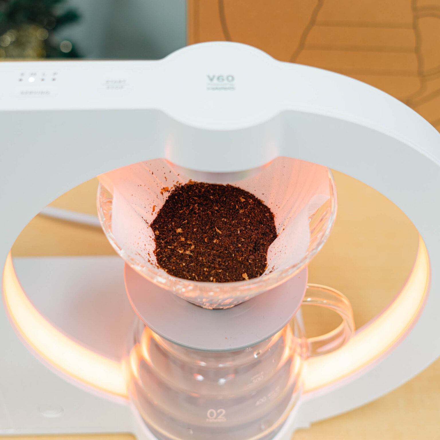 HARIO(ハリオ)の「Hikaru V60 Smart Brewer」をレビュー！ペーパードリップを楽しめるコーヒーメーカーです