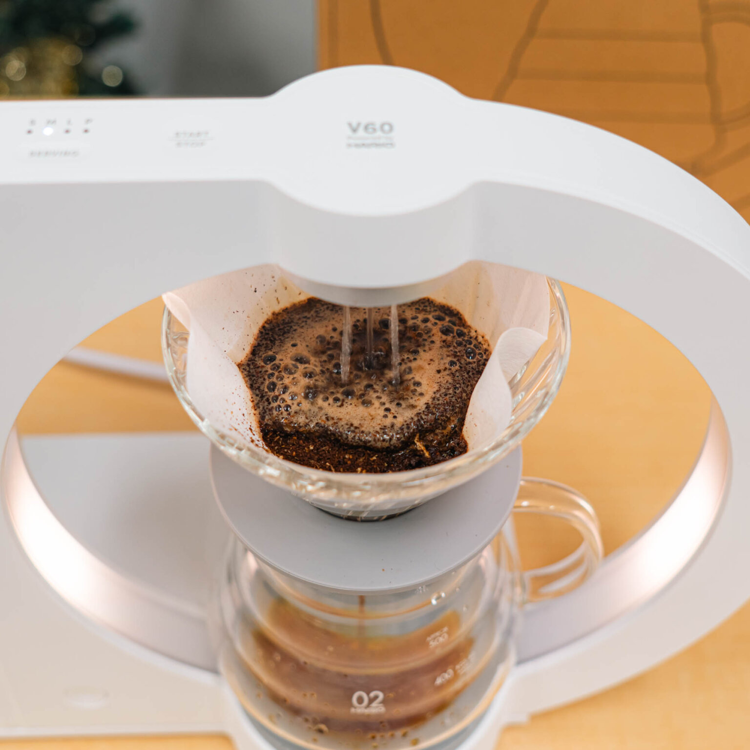 HARIO(ハリオ)の「Hikaru V60 Smart Brewer」をレビュー！ペーパードリップを楽しめるコーヒーメーカーです