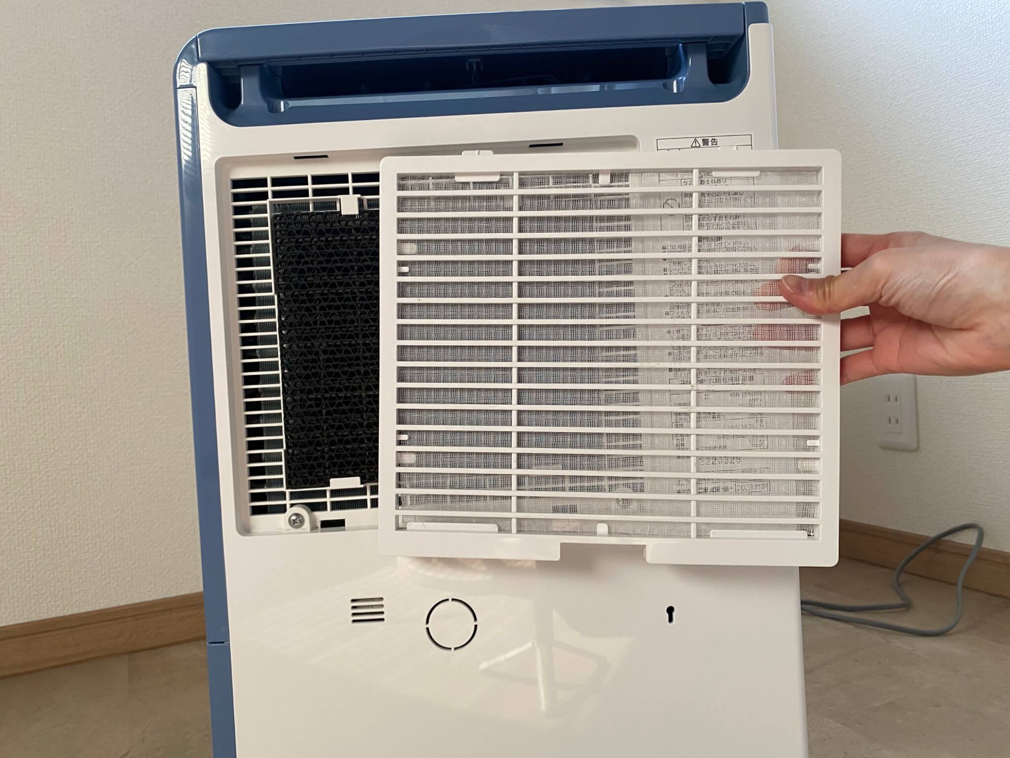 コロナ 衣類乾燥除湿機 BD-H1823-フィルター