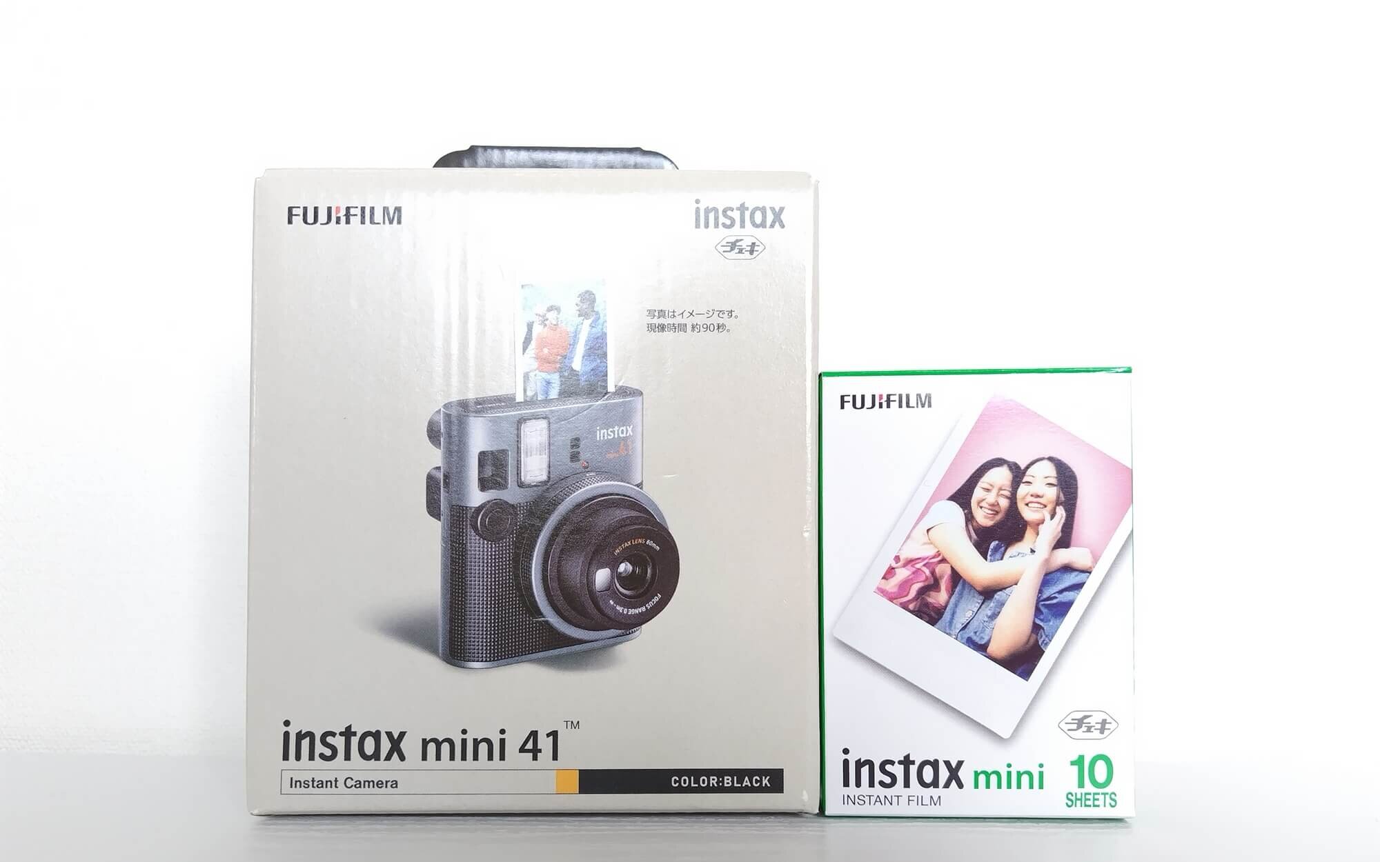 チェキ instax mini41の実機レビュー