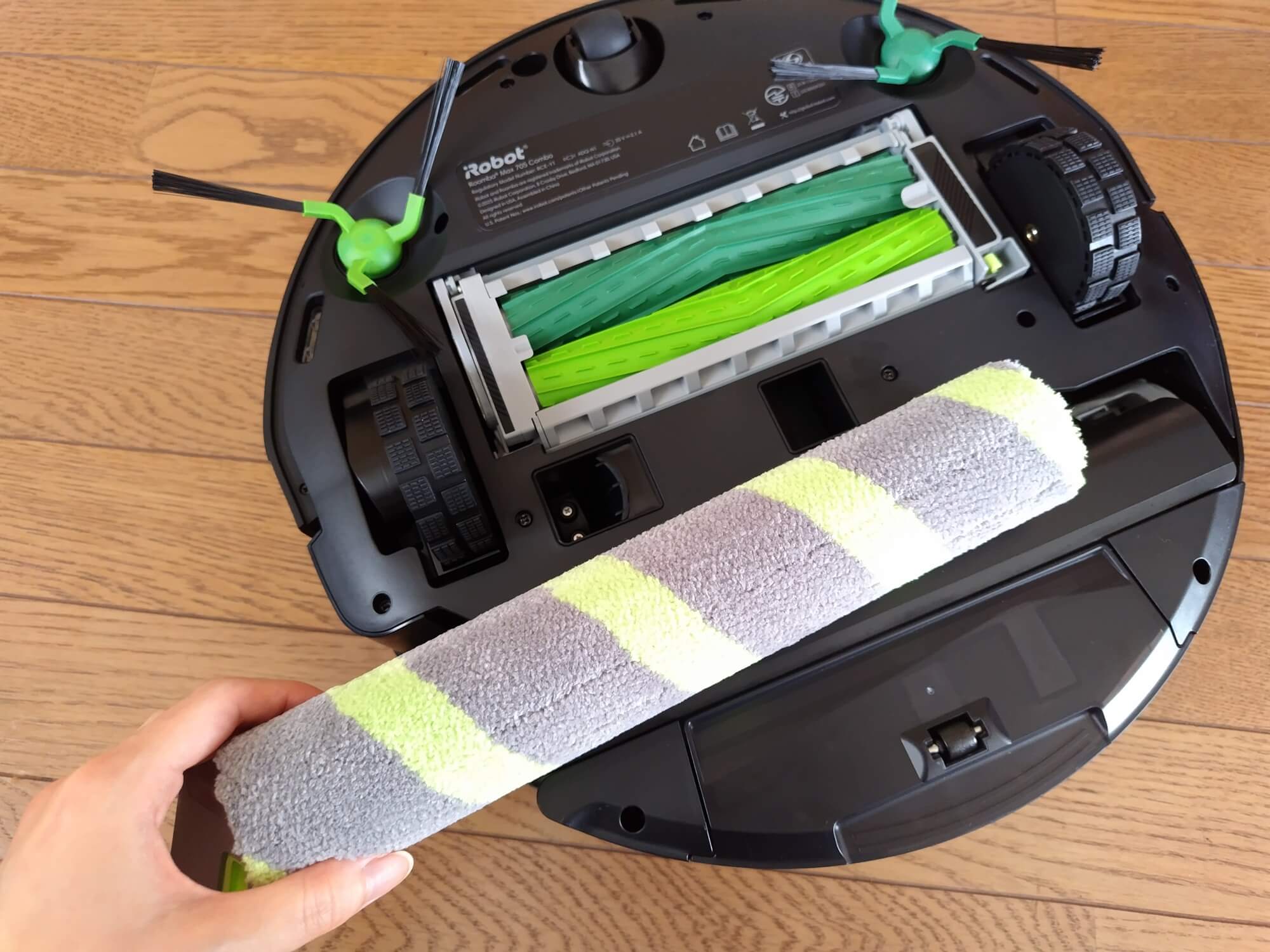 Roomba(ルンバ) Max 705 Combo ロボットのローラーモップ