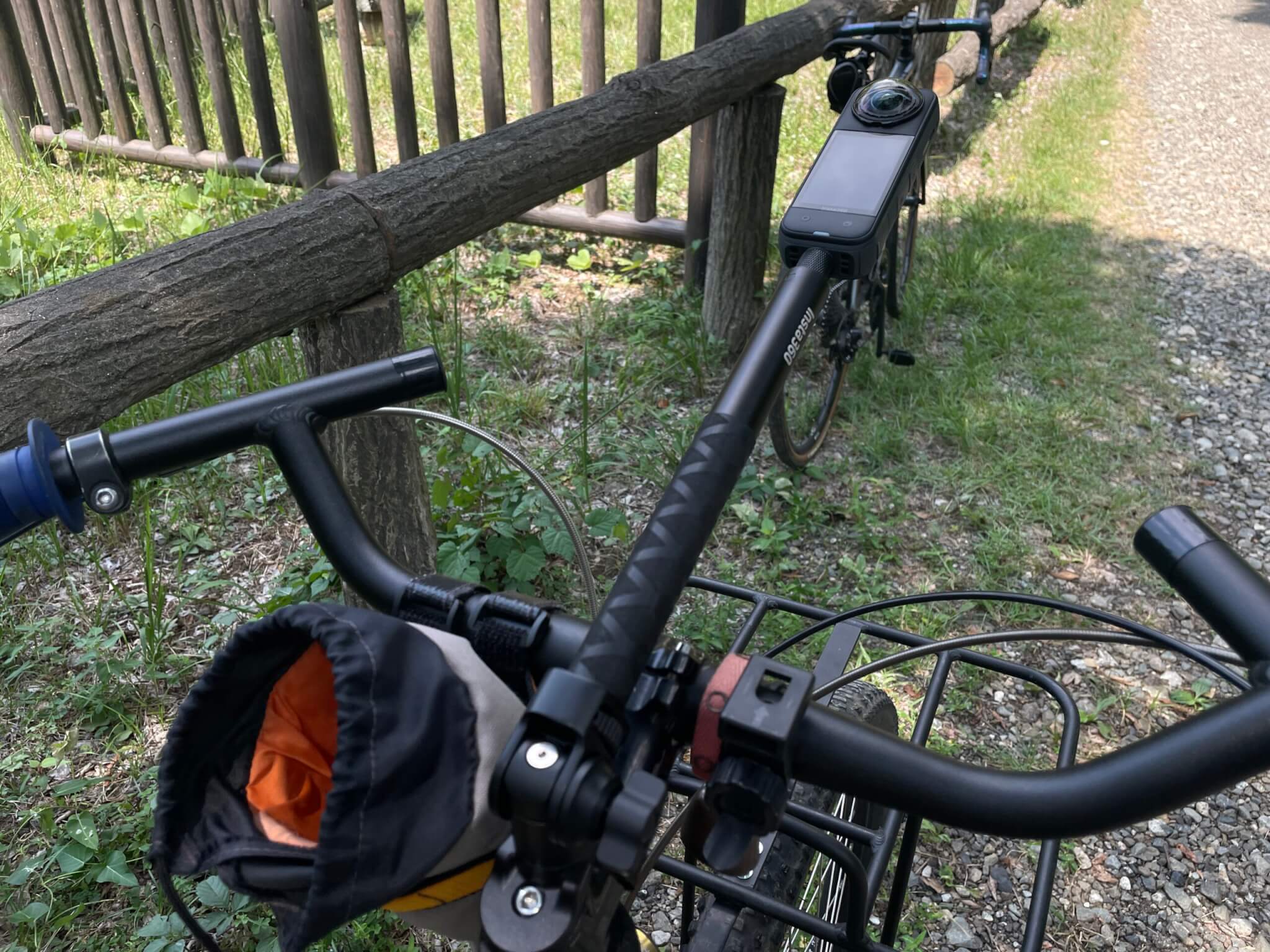 バイク撮影の様子