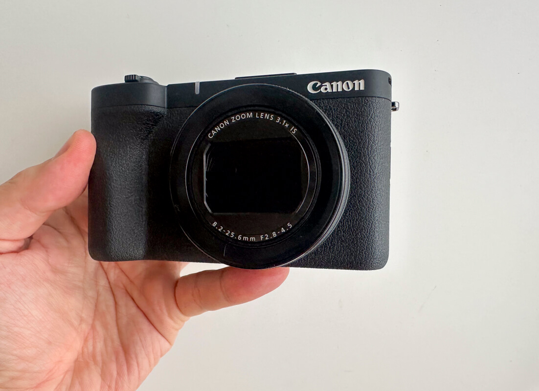 Canon PowerShot V1を実際に使ってみた感想