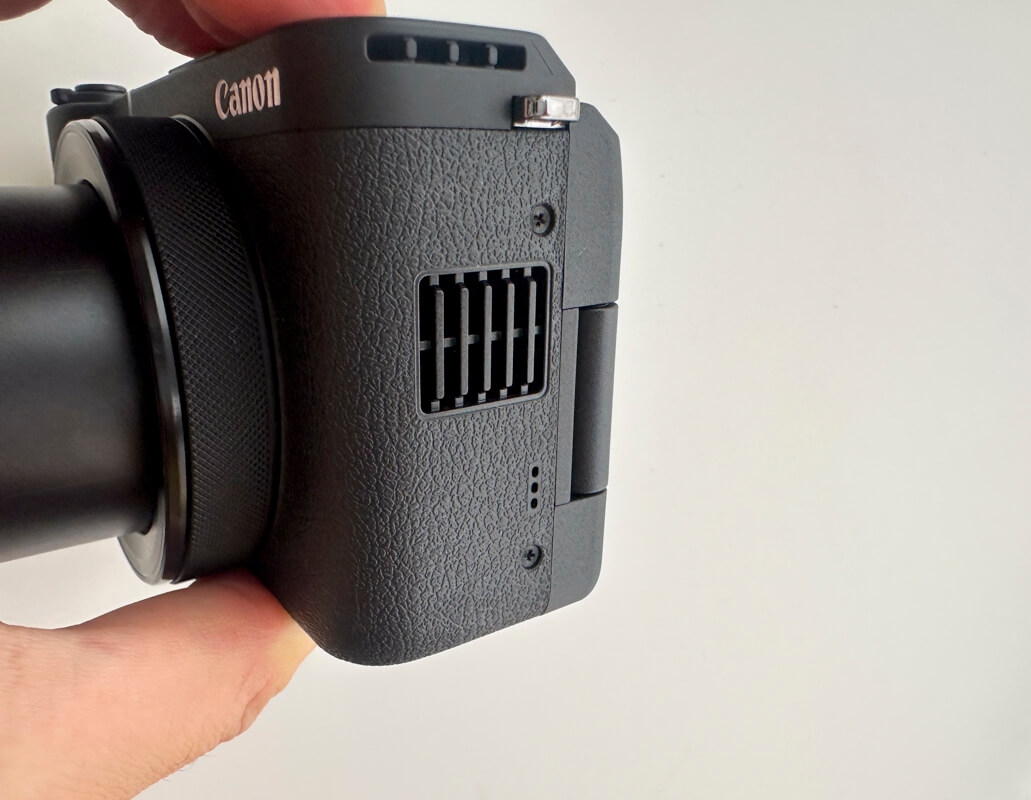 Canon PowerShot V1を実際に使ってみた感想 ◯：約2時間の録画撮影でも熱停止しない